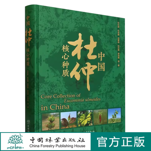 中国杜仲核心种质 杜红岩、杜庆鑫、刘攀峰、杜兰英、李洪果 2256 中国林业出版社