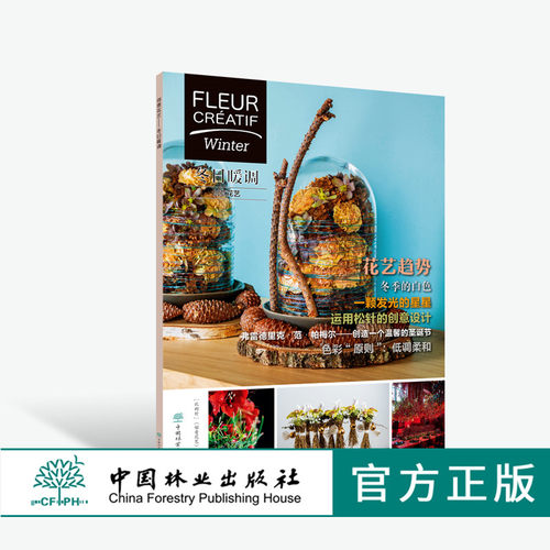 创意花艺 冬日暖调 0426 Fleur Creatif中文版 创意花艺编辑部 花卉装饰 花艺设计 中国林业出版社 畅销书