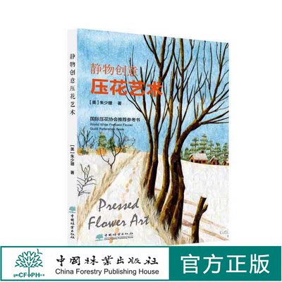 静物创意压花艺术  朱少珊 1161 中国林业出版社 压花书籍