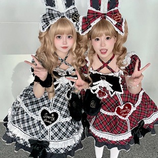 原創(chuàng)設(shè)計(jì)風(fēng)lolita絲絨蛋糕洋裝 連衣裙 澀谷甜心 10月現(xiàn)貨掉落
