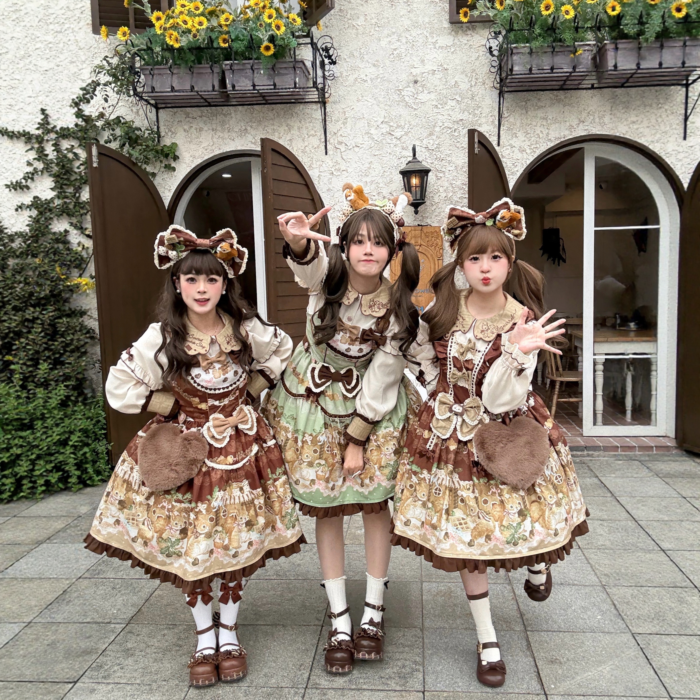松鼠巧克力店lolita洋装秋冬