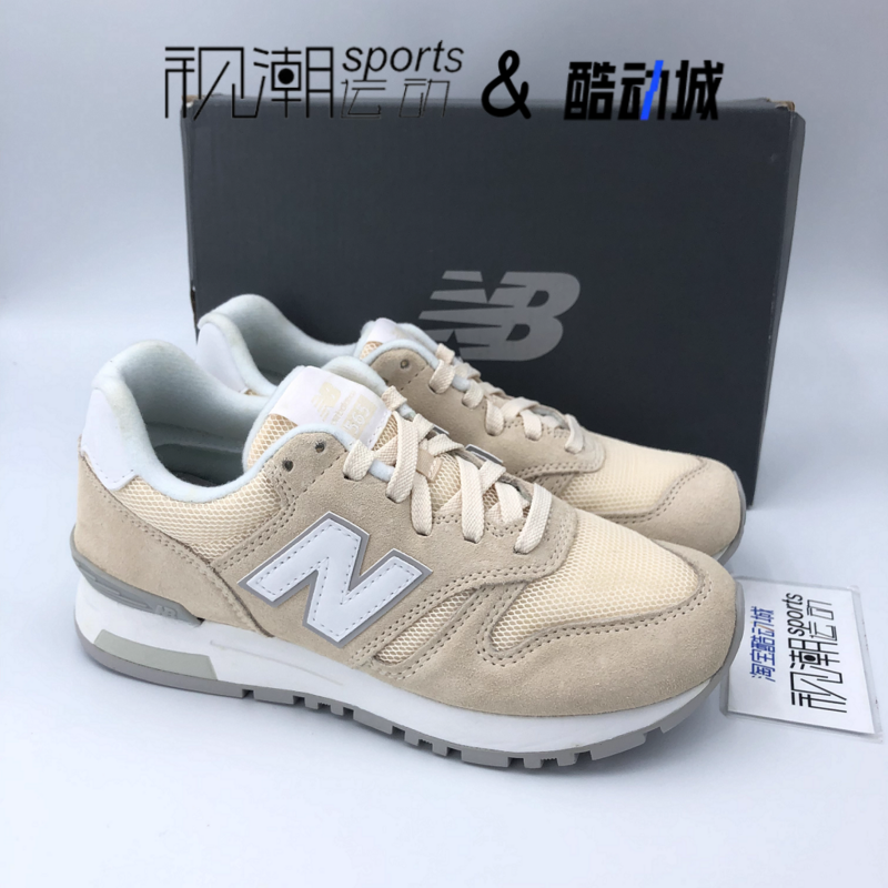 New Balance NB 565米色女子复古百搭舒适运动休闲跑步鞋WL565CLT