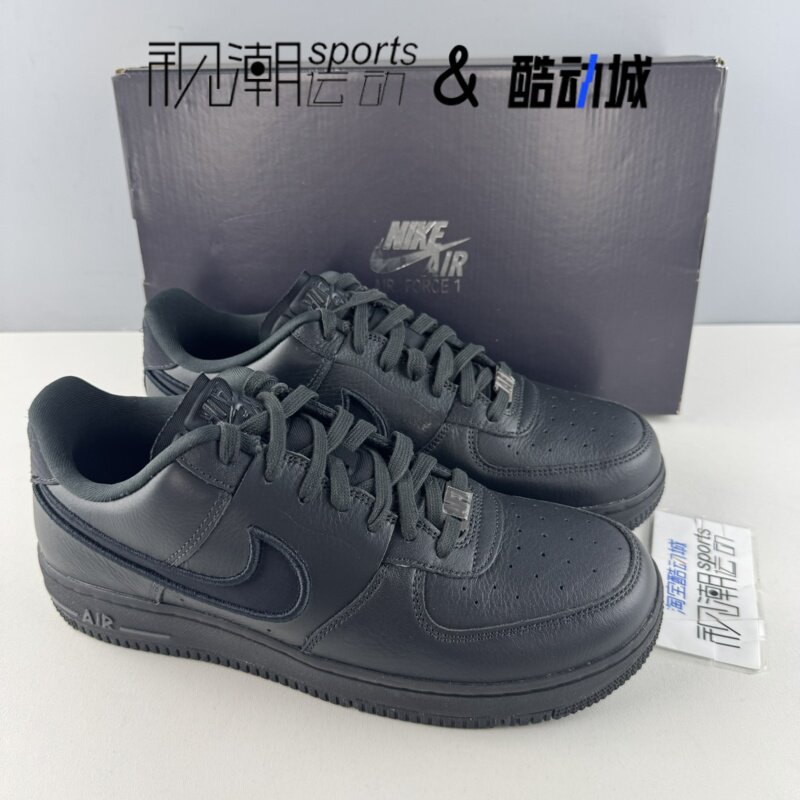 Nike耐克Air Force 1 黑色女空军一号百搭休闲低帮板鞋FJ7409-001