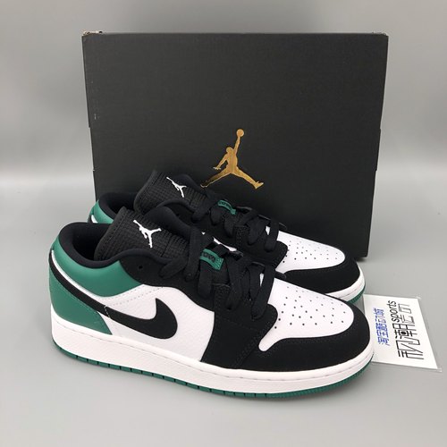 Jordan1AJ1黑绿脚趾儿童篮球鞋