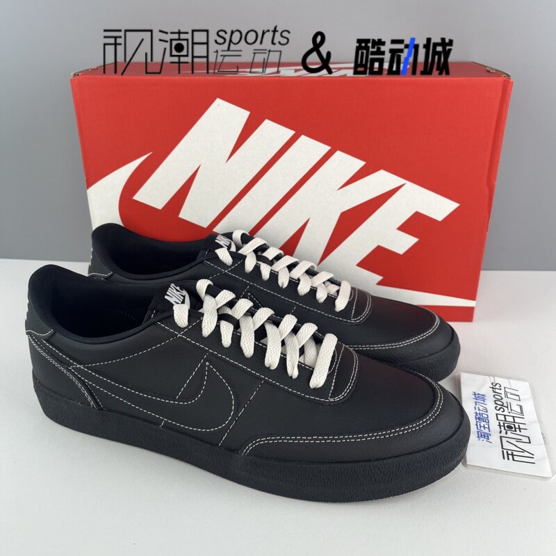 Nike耐克Killshot 2黑色男女百搭舒适轻便低帮休闲板鞋HJ7263-010