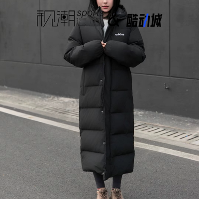 Adidas阿迪达斯男女连帽羽绒服