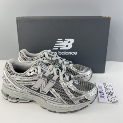 NB1906银灰男女千禧风减震慢跑鞋