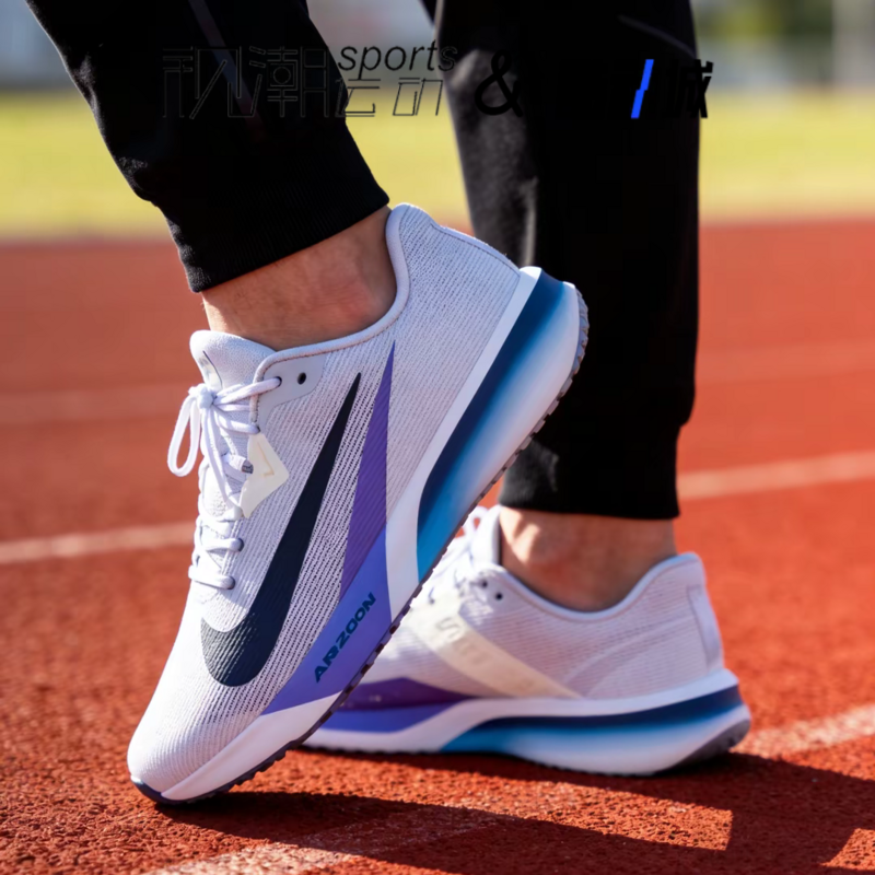 耐克RivalFly4浅紫休闲跑步鞋