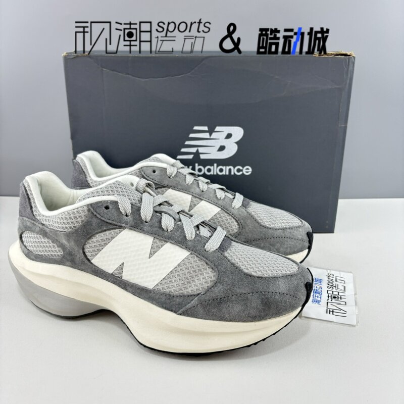 NB蛋壳鞋WRPD灰白复古老爹跑步鞋