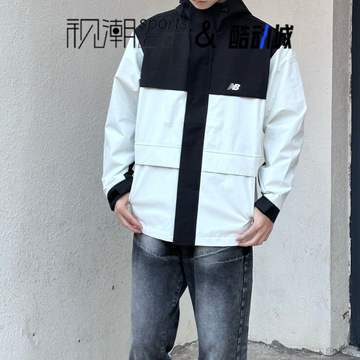 NB奶油白山系机能户外夹克外套