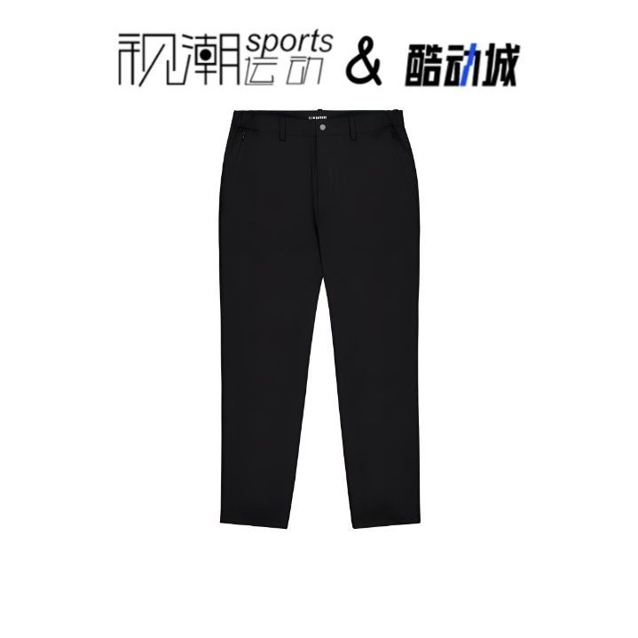 NB黑色中腰百搭运动休闲直筒长裤