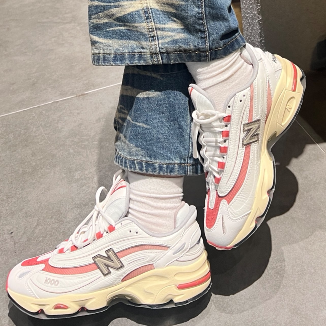NB1000白色男女百搭运动休闲鞋