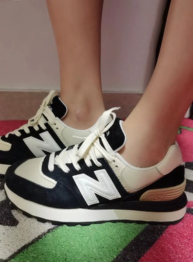 New Balance NB574黑白棕男女复古缓震运动休闲鞋跑步鞋U574LGRA