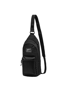 Puma彪马 黑色男女运动休闲跑步斜挎单肩包075736-01