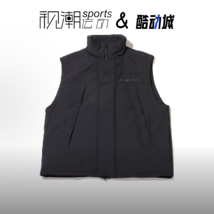 New Balance NB黑色男女舒适百搭户外运动休闲马甲AMV45024-BK