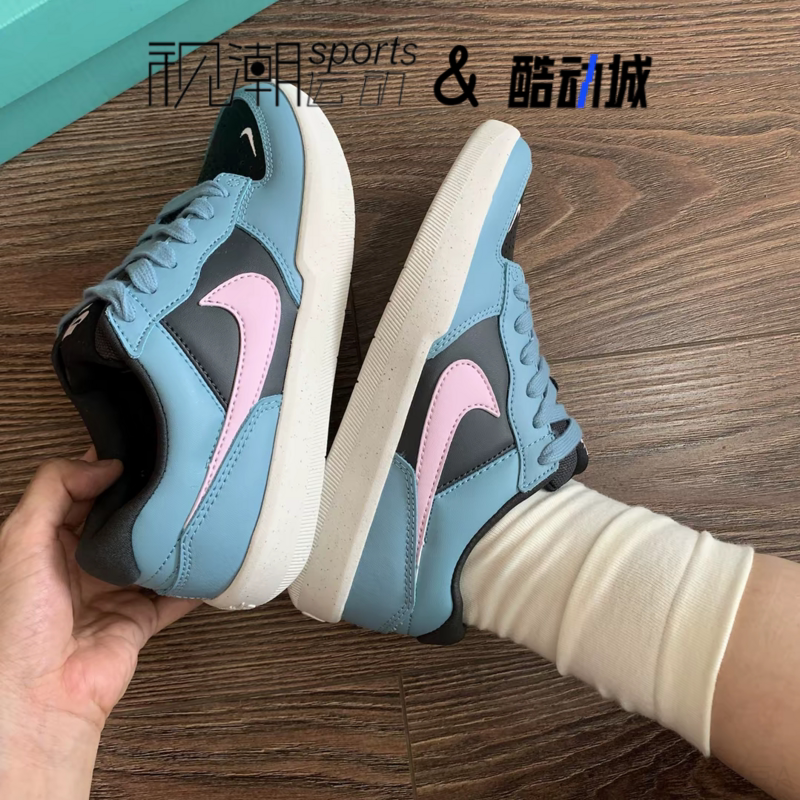 Nike耐克SB Force 58蓝粉男女百搭耐磨运动休闲鞋板鞋DV5476-400 - 实物图