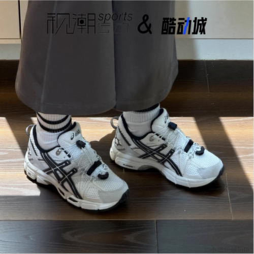 亚瑟士Gel-Kahana8FL白黑跑鞋