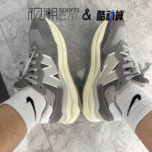 NB5740灰白复古老爹鞋休闲跑步鞋