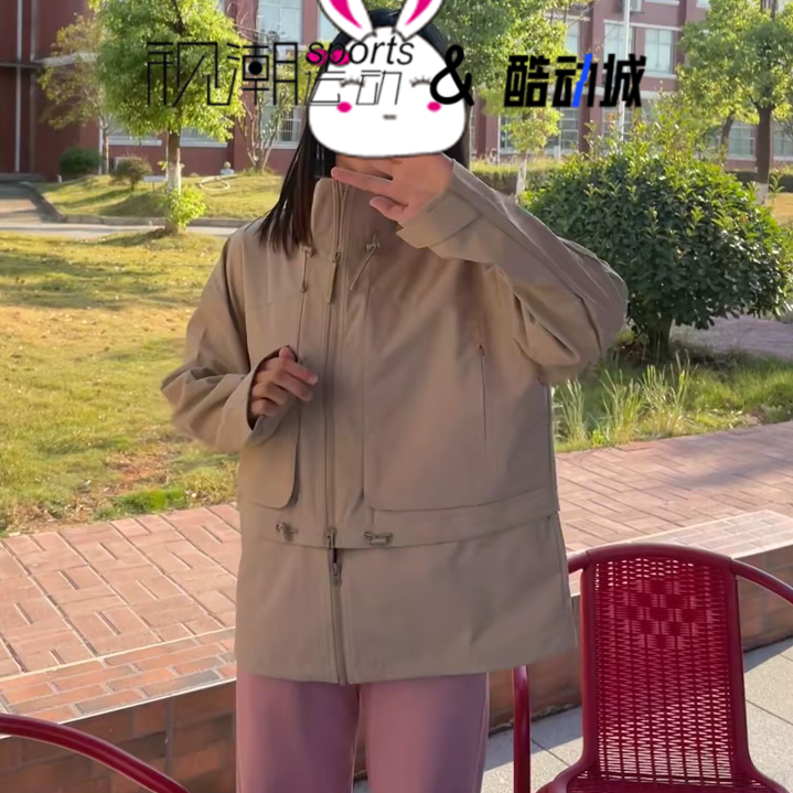 NB深卡其复古宽松休闲夹克外套