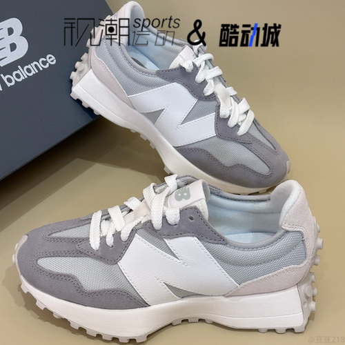 NB327灰白舒适百搭运动休闲鞋