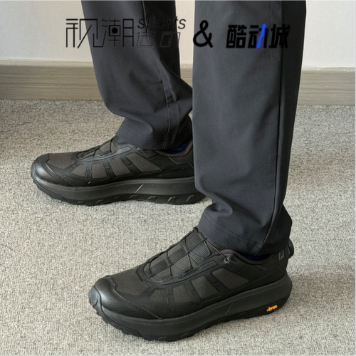 斐乐探险家黑色耐磨户外功能鞋