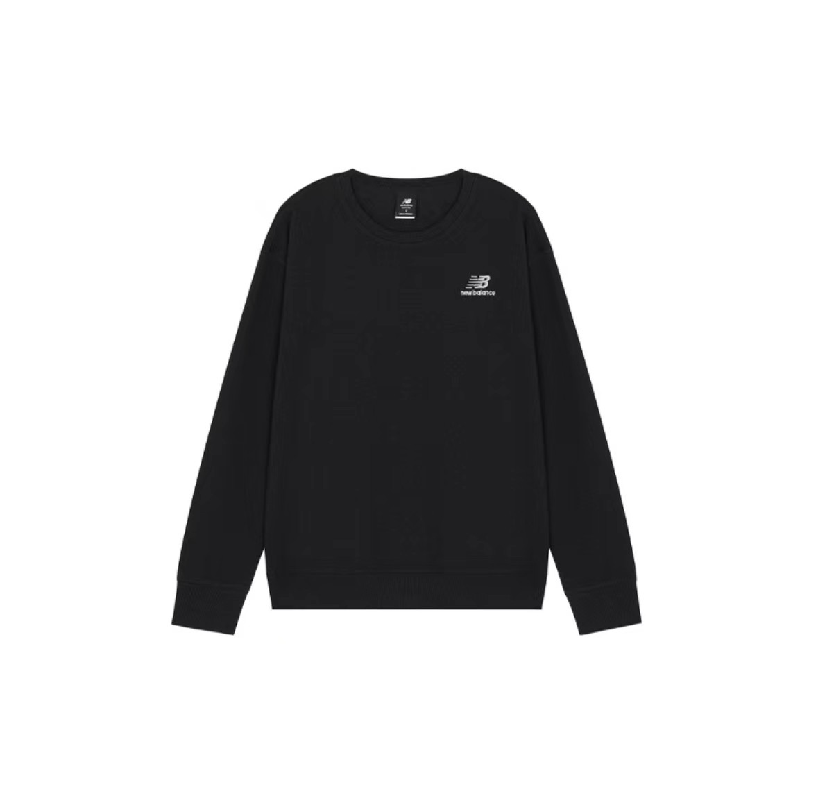 New Balance NB 黑色男女刺绣休闲圆领长袖卫衣套头衫UT21501-BK,运动服/休闲服装,运动卫衣/套头衫,淘宝优惠券,粉丝福利购,淘宝优惠卷