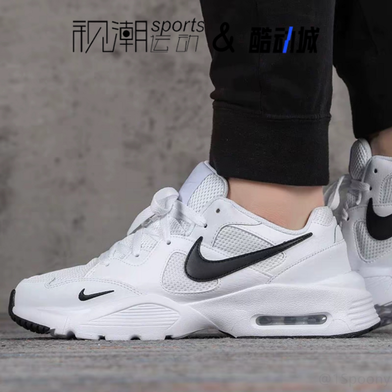 耐克AirMaxFusion白色男跑步鞋