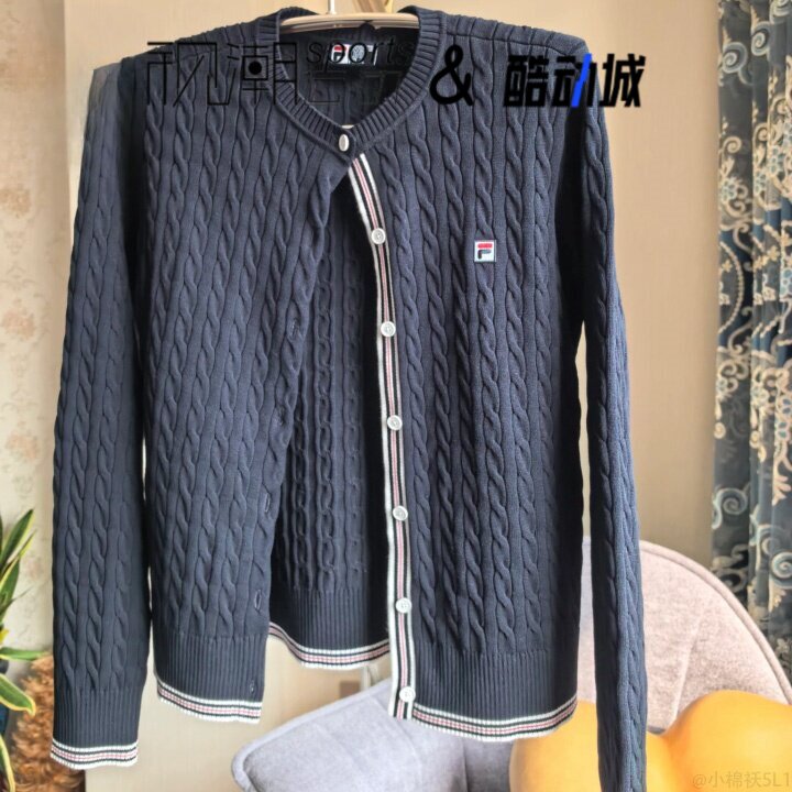斐乐HERIAGE传奇蓝日常休闲毛衣