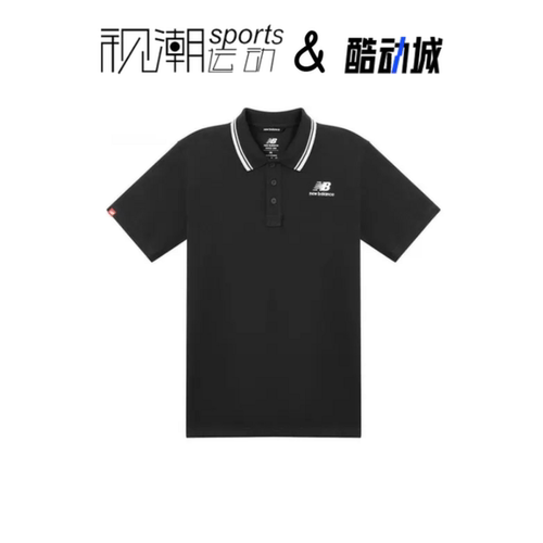 NB夏男子复古百搭低调针织Polo衫