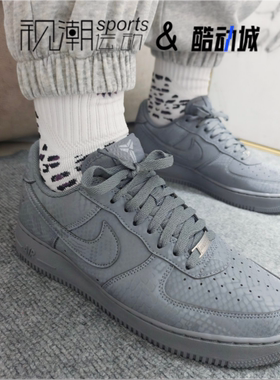 Nike耐克× Kobe Bryant Air Force 1 Low灰色男板鞋IB0018-004