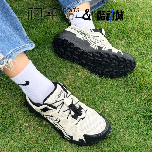 亚瑟士Gel-SonomaFE黑白休闲鞋