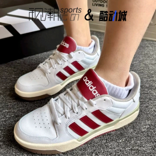 阿迪达斯NeoEntrap白红休闲板鞋