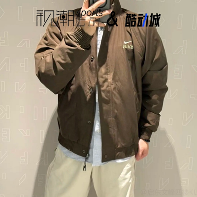 耐克暗褐夹克外套马年限定新年款