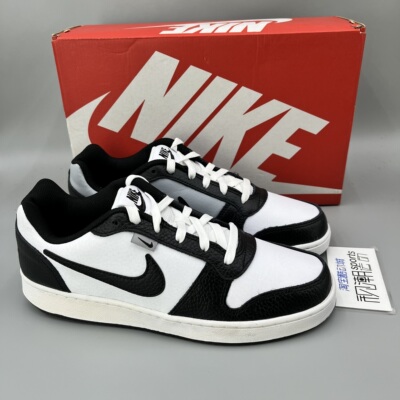 正品耐克EbernonPrm黑白熊猫