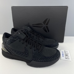 Nike耐克Kobe 4 Protro黑曼巴黑男女减震实战篮球鞋 FQ3544-001