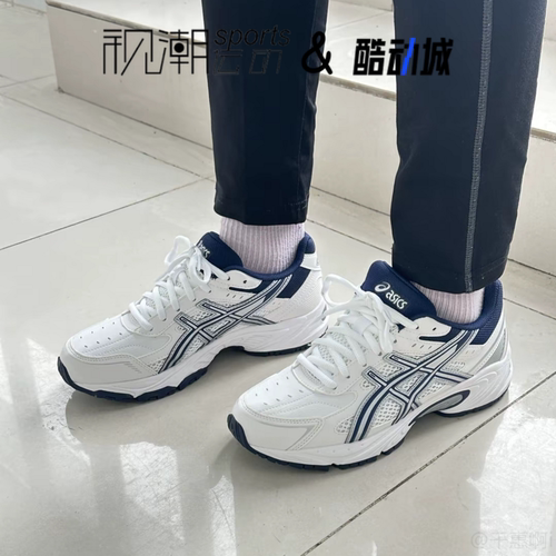 亚瑟士GEL-170TR白深蓝跑步鞋