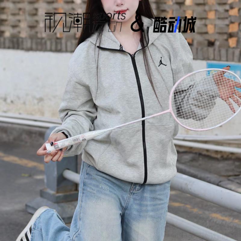 JordanDRI-FIT浅灰外套运动休闲