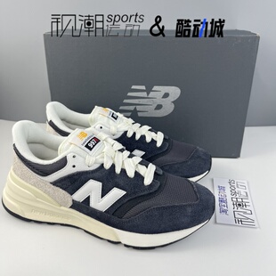 New Balance NB 997R 蓝白男女复古透气耐磨休闲慢跑鞋U997RMC