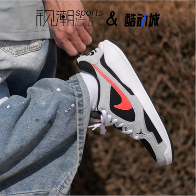 JordanCMFTEra黑灰低帮篮球鞋