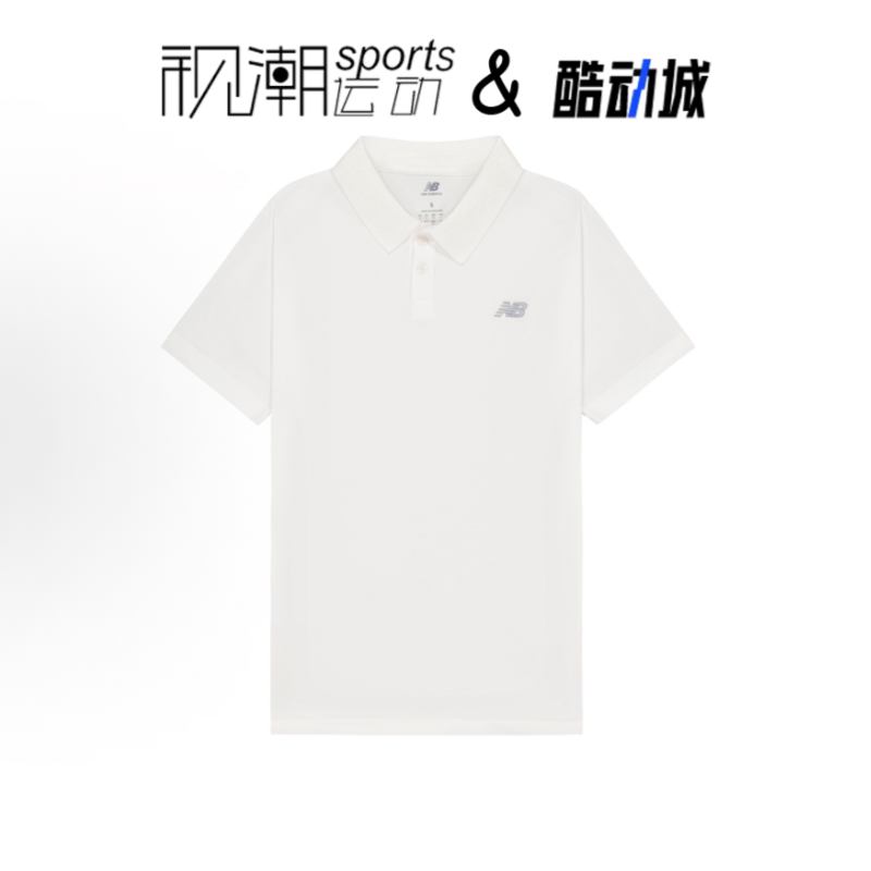 NBSS25白色短袖POLO衫简约透气