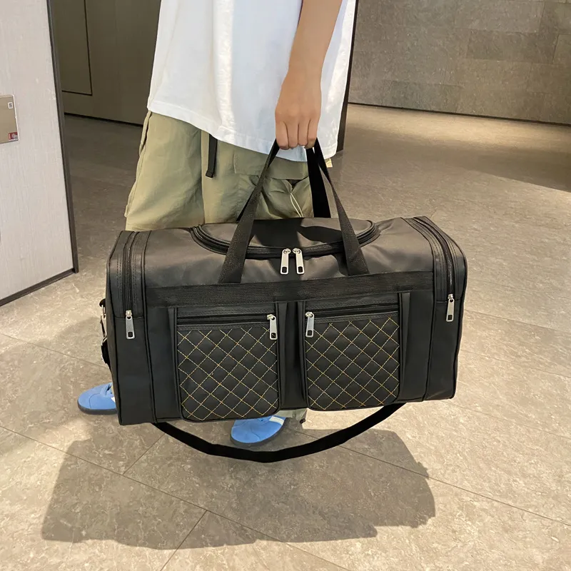 大容量手提旅行包商务通勤出差装行李防水短途旅行健身衣物收纳包,箱包皮具/热销女包/男包,旅行袋,淘宝优惠券,粉丝福利购,淘宝优惠卷