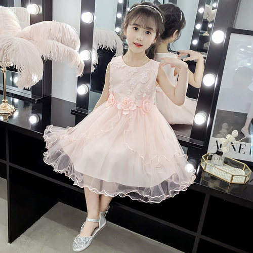 女童夏装连衣裙2026新款公主裙子