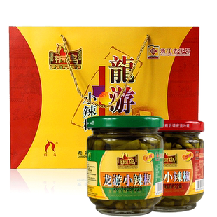 铜鸟龙游小辣椒浙江龙游特产 爽口酱菜 开味下饭菜 190g*4瓶礼盒