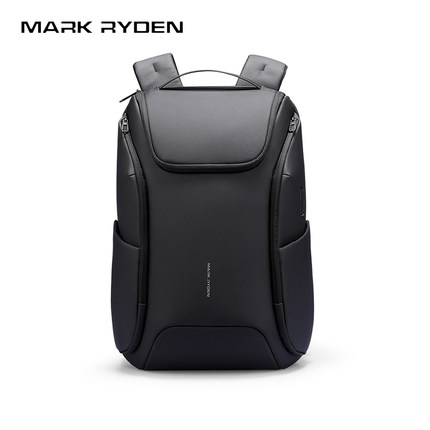 马可·莱登双肩包男士大容量通勤笔记本电脑书包商务旅行出差背包