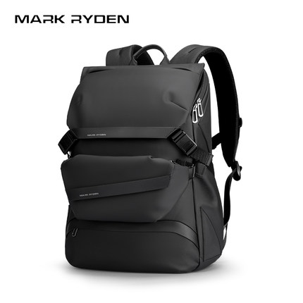 马可·莱登多用设计双肩背包组合子母包旅行学生书包笔记本电脑包