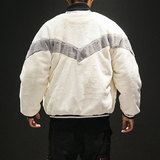 秋冬日系棒球服大码潮兔毛加厚棉衣男QT4029-MY01，男装棉衣，电商A021