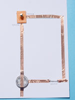 DIY materials for electric fan paper circuits, wire drawing, coloring, creative handicraft experiments for primary school and kindergarten children thumbnail 5