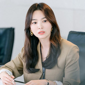 现在正在分手中宋慧乔同款 耳环女小众设计感金属冷淡风潮链条耳钉