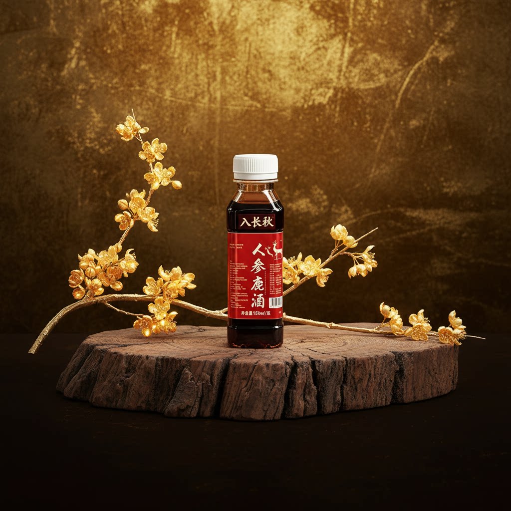 人参鹿酒150毫升*6瓶52度自饮口粮酒东北特产酒滋补酒养生配制酒