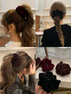 韩国2025新款气质满天星蝴蝶结发夹发饰头饰香蕉夹抓夹高马尾少女